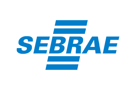 a blue and black logo